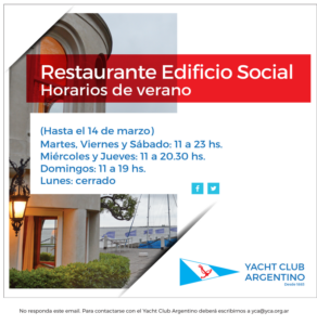 restaurante yacht club puerto madero